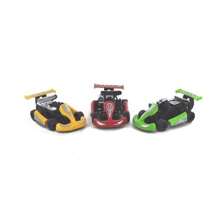 GOKART BILER 8,5 CM (24 stk.)