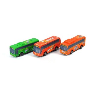 PULL BACK BUS 11 CM (12 stk.)